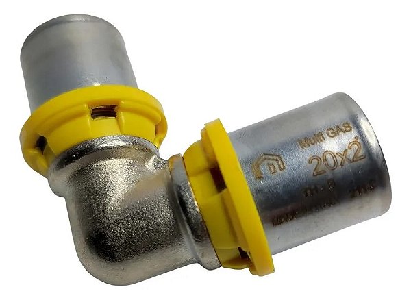 COTOVELO P/GAS 20MM X 20MM - PRENSAR