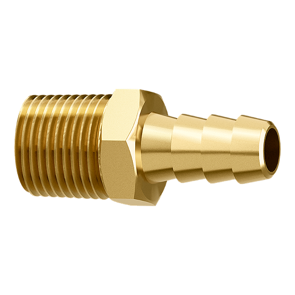 Conexão Niple Latão Rosca 3/8 npt Macho x 3/8 bm Instalação Gás