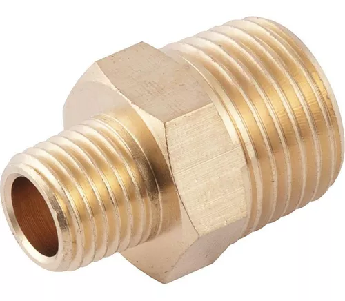 Niple Redução 1/2 X 1/4 Npt Latão