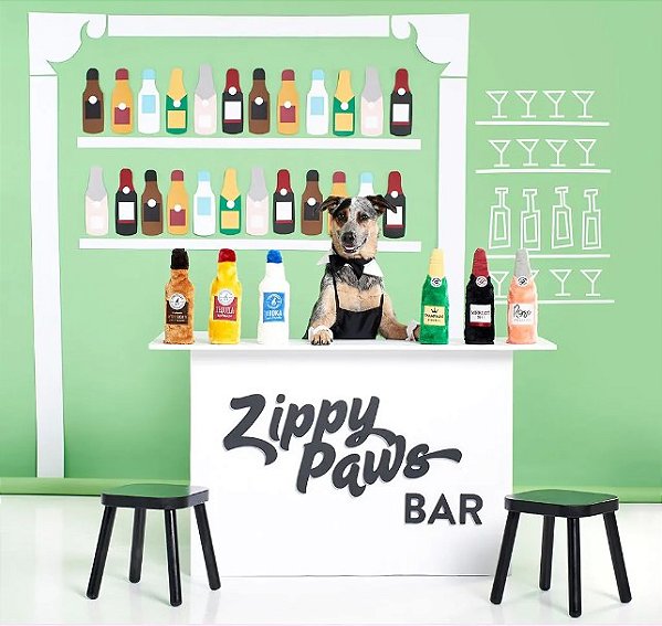 Garrafas de Pelúcia - Happy Hour Crusherz