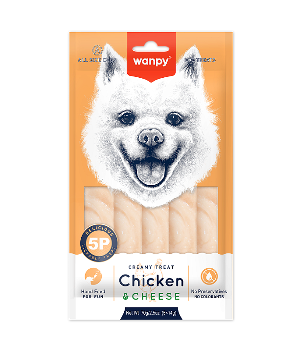 Creamy de Frango e Queijo - Wanpy
