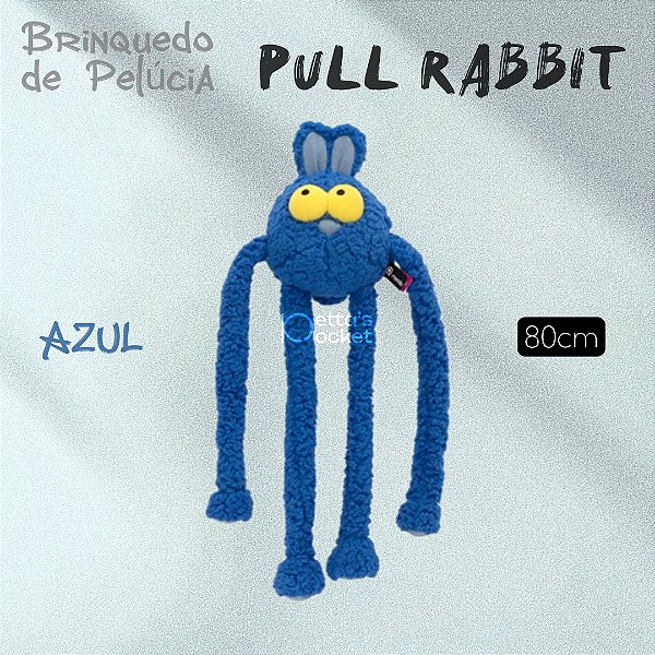 Coelho Puxa Puxa Azul