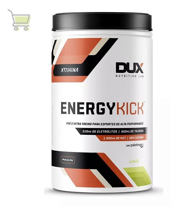 ENERGY KICK - POTE 1kg - SEM CAFEINA
