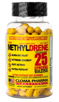 METHYLDRENE 25 (100 CAPS) - CLOMA PHARMA