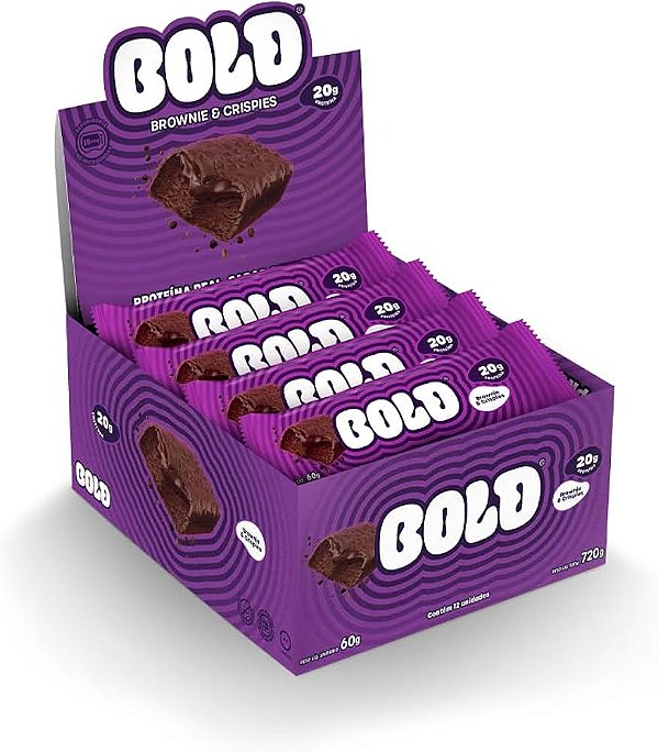 BARRA PROTEINA 20G - BOLD 12UNID