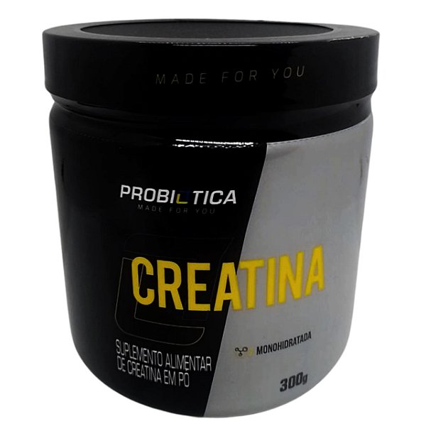 CREATINA PURA PROBIÓTICA POTE 300G