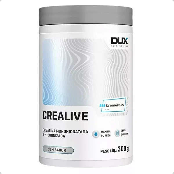 CREATINA CREALIVE  CREAVITALIS POTE 300G - DUX NUTRITION