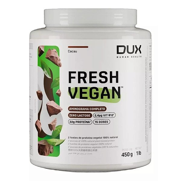 FRESH VEGAN 450GR - DUX NUTRITION