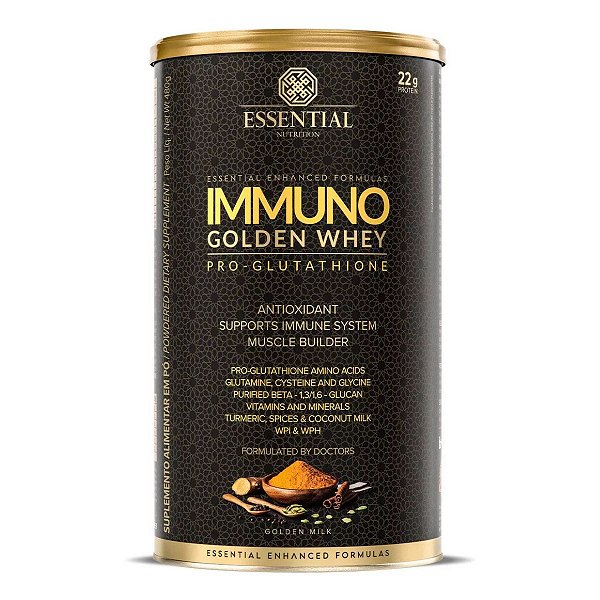 IMMUNO GOLDEN WHEY PRO GLUTATHIONE 480G ESSENTIAL NUTRITION