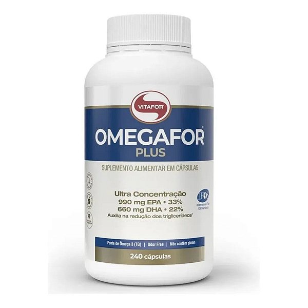 OMEGAFOR PLUS 240 CAPSULAS - VITAFOR