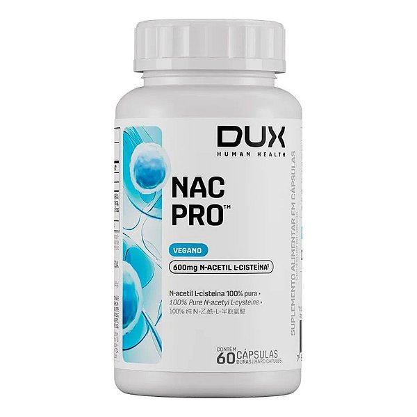 NAC PRO 60 CAPS - DUX NUTRITION