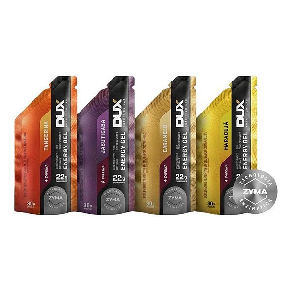ENERGY GEL  DISPLAY 10 SACHES - DUX NUTRITION
