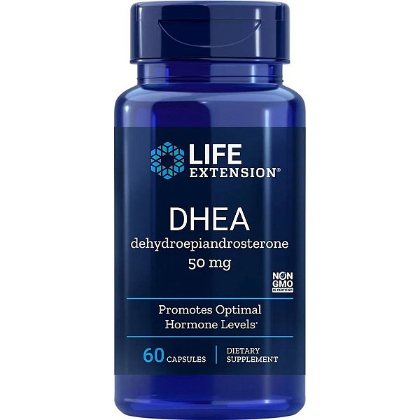 DHEA 50MG - 60CAPS - LIFE EXTENSION