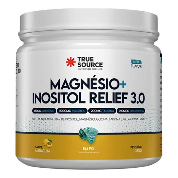 MAGNÉSIO + INOSITOL RELIEF 3.0 350GR - TRUE SOURCE