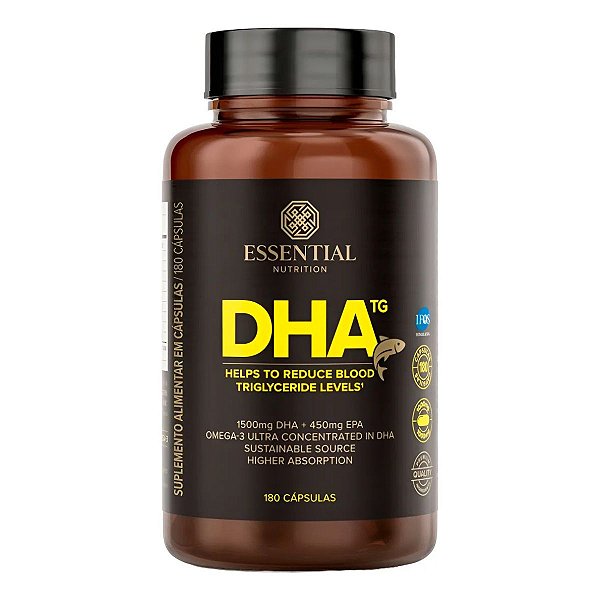 DHA TG 1500MG 180 CAPS - ESSENTIAL NUTRITION