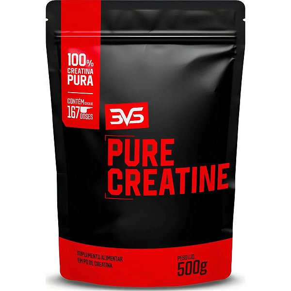 CREATINE MONOHIDRATADA 500G - 3VS NUTRITION 100% PURE