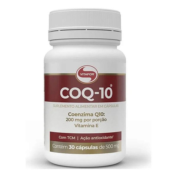 COENZIMA Q10  COQ 10  30 CAPS 200MG -  VITAFOR