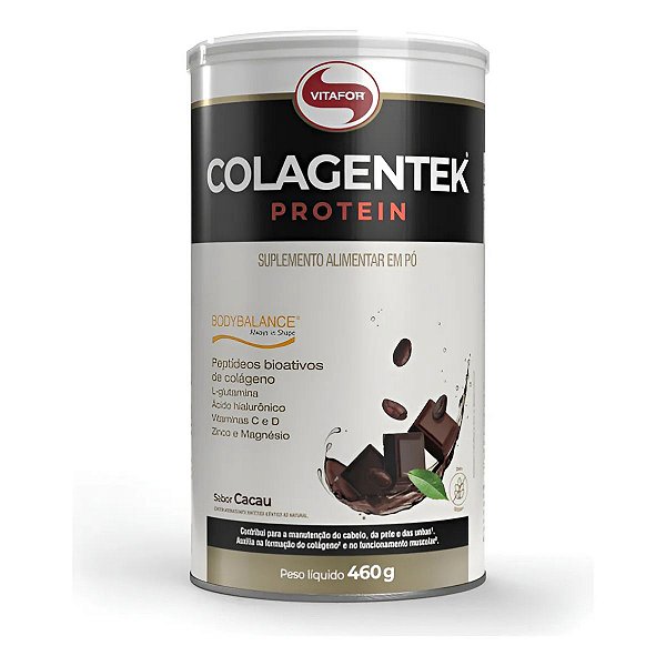 COLAGENTEK PROTEIN CACAU 460G - VITAFOR