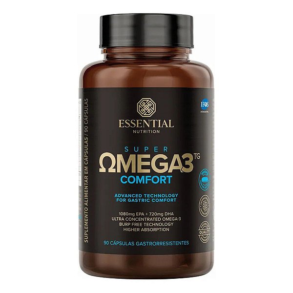 SUPER OMEGA 3 TG COMFORT 90 CAPS - ESSENTIAL NUTRITION