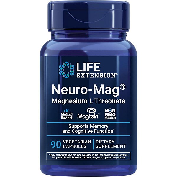 NEURO - MAG 90 CAPS - LIFE EXTENSION
