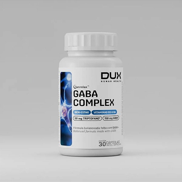 GABA COMPLEX 30 CAPS - DUX NUTRITION