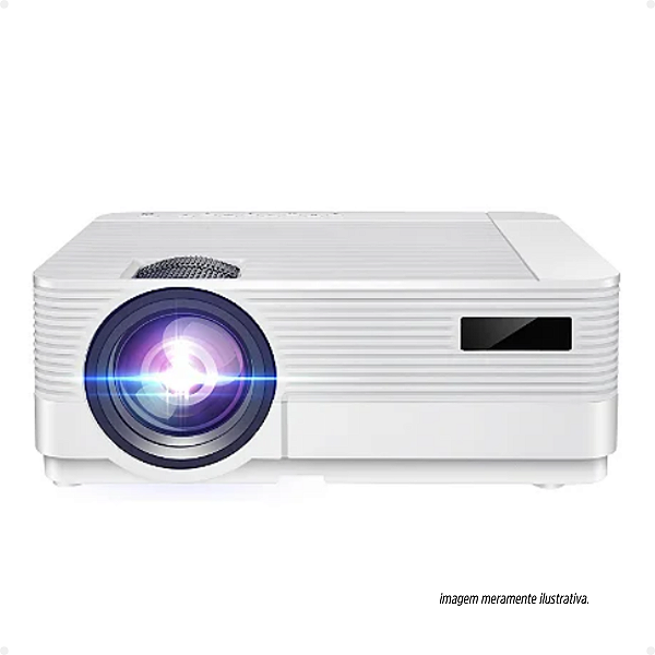 PROJETOR BRAZILPC BPC-720P H3A 2800 LUMENS BRANCO (2xHDMI/1xUSB/1xVGA/AV/SD CARD) BOX