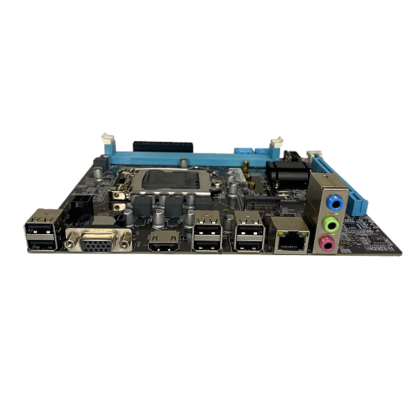 PLACA MAE DESK BRAZILPC 1155 BPC-H61M.2-TG (2xDDR3/1xVGA/1xHDMI/1xM.2/2xUSB3.0/REDE 1000M) OEM