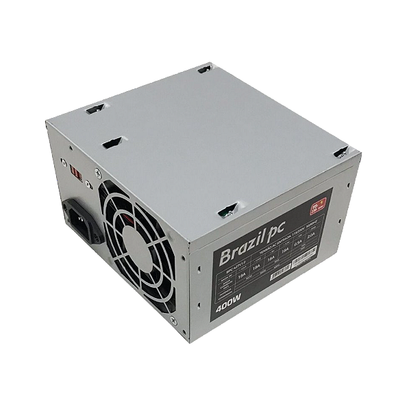 FONTE ATX 400W BRAZILPC BPC-427V1.0 24 PINOS OEM