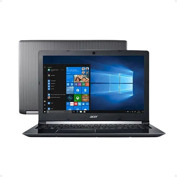 NOTEBOOK ACER ASPIRE 5 CORE I5-7200U 8GB RAM 1TB HD 15.6'' PRATA WIN10 *SEMI NOVO