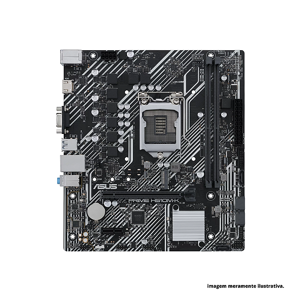 PLACA MAE DESK ASUS 1200 PRIME H510M-K (2xDDR4/1xHDMI/1xVGA/1xM.2/1xPCI-X16/1xPCI-E/2xUSB3.2) BOX