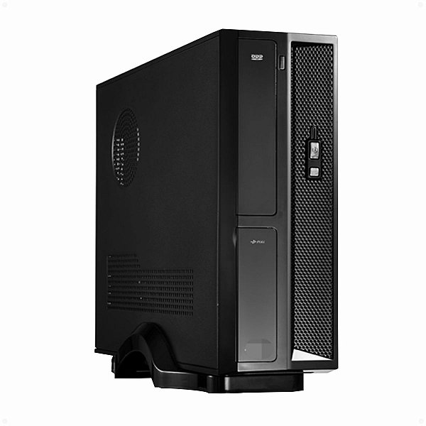 GABINETE SLIM MATX SFX BRAZILPC BPC-8122 1 BAIA BLACK (2xUSB/SENSOR INTRUSÃO) COM FONTE 250W *BOX