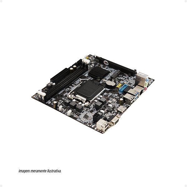 PLACA MAE DESK BRAZILPC 1151 BPC-H110Z-D3 V1.1(2xDDR3/1xHDMI/1XVGA/2xUSB3.0/2XUSB2.0/REDE/AUDIO)*OEM