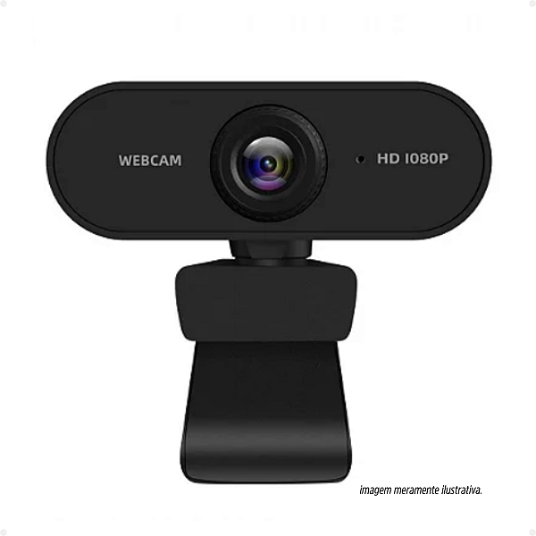 WEB CAM BRAZILPC W6 FHD 1080P C/ MICROFONE OEM   IF