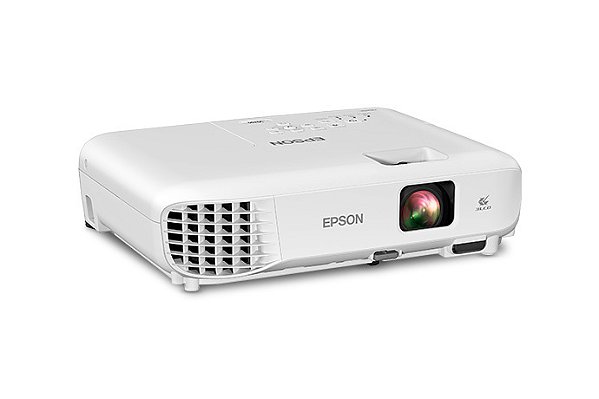 PROJETOR EPSON VS260 3LCD XGA 3.300 LUMENS CONTRASTE 15.000:1 V11H971220 (HDMI/VGA) BRANCO BOX   I