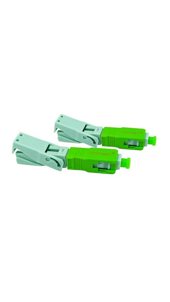CONECTOR FAST CLICK OPTICTIMES OPT-FC7D - CLICK - APC - CX C/ 100UN