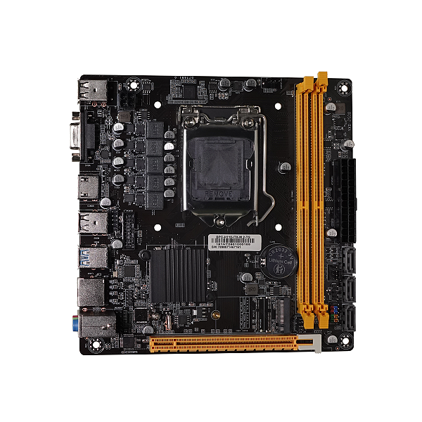 PLACA MAE DESK BRAZILPC 1151 BPC-H110-ITX-M.2-TG (2xDDR4/1xHDMI/1xM.2/2xUSB3.0/REDE 1000M) OEM   I