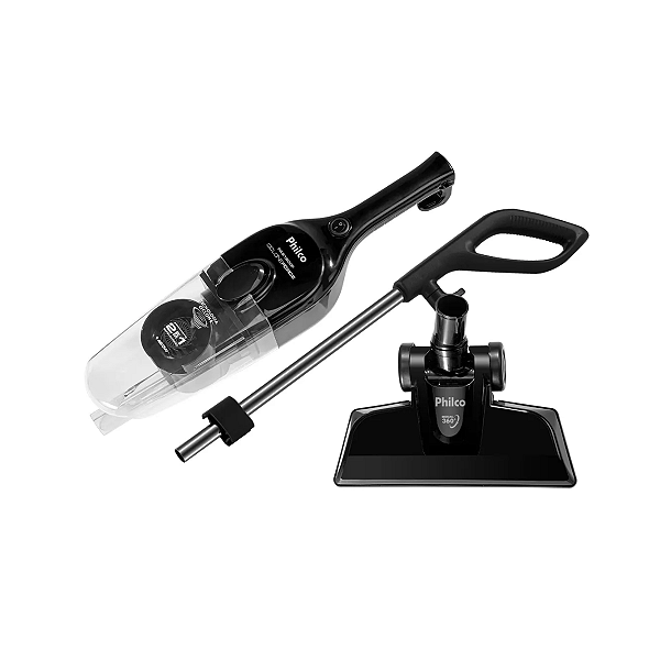 ASPIRADOR DE PO VERTICAL PHILCO  PAS1600P 2 EM 1 1450W 127V  PRETO (OUTLET) OPEN