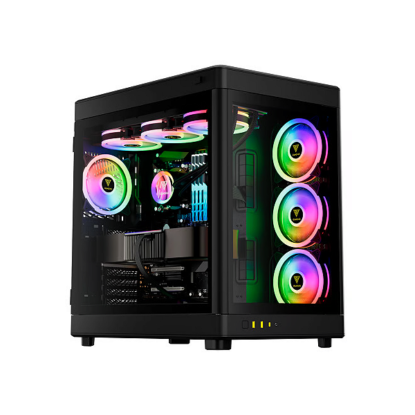 GABINETE GAMDIAS NESO P1 PRETO (OUTLET) BOX