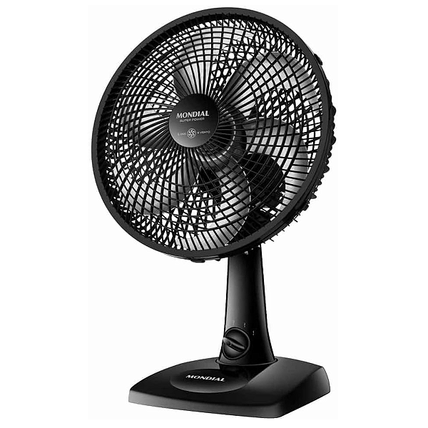 VENTILADOR DE MESA MONDIAL SUPER POWER VSP-30-B 60W 220V PRETO (OUTLET) OPEN