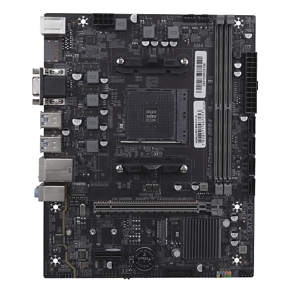 PLACA MAE DESK BRAZILPC AM4 BPC-B550-S V1.23 (2xDDR4/1xHDMI/4xUSB3.0/1xM.2/REDE 1000) OEM   I