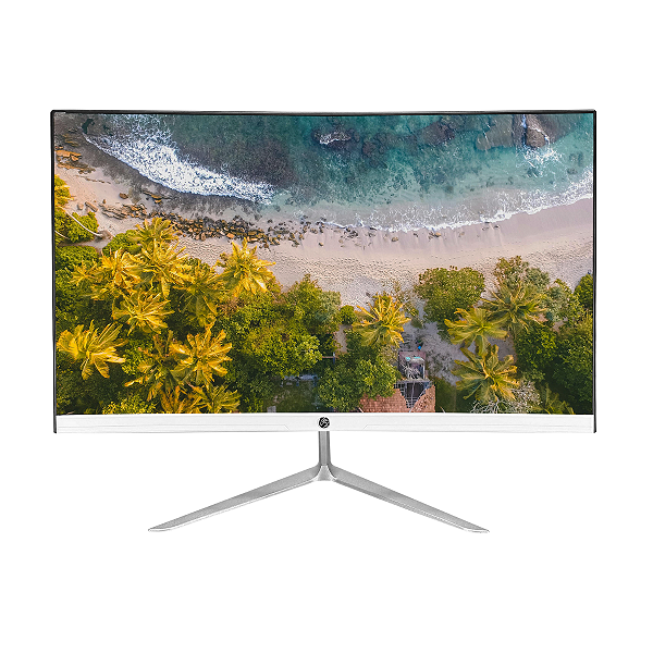 MONITOR LED 23.8 BRAZILPC M24CWA-100 FHD 100Hz CURVO R2800 FRAMLESS C AUDIO BRANCO WIDESCREEN BOX IF