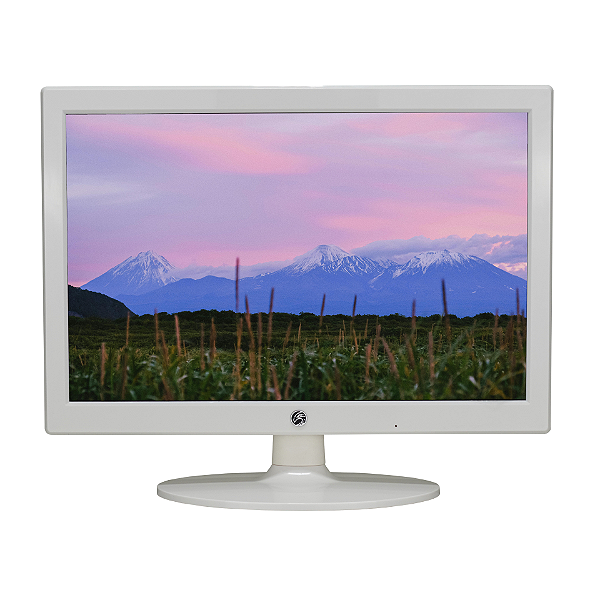 MONITOR LED 15.4 BRAZILPC 15BPC-KANB BRANCO WIDESCREEN BOX IF