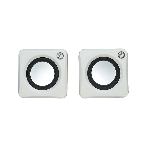 CAIXA DE SOM BRAZILPC BPC-D02L USB BRANCO BOX IF