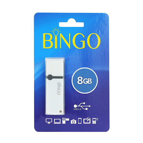 PENDRIVE 8GB BINGO UD0Y060MBN BOX*