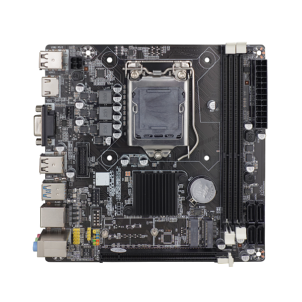 PLACA MAE DESK BRAZILPC 1155 BPC-H61CM.2-G ITX (2xDDR3/HDMI/VGA/M.2/2xUSB3.0/REDE 1000M) OEM I