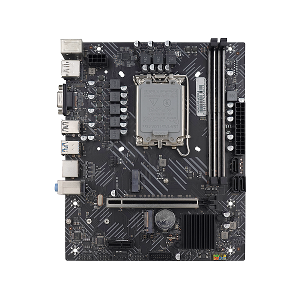 PLACA MAE DESK BRAZILPC 1700 BPC-H610M.2-G (2xDDR4/1xHDMI/1xDP/M.2/4xUSB3.0/REDE 1000M) OEM I