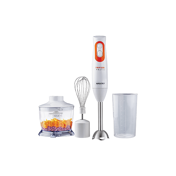 Mixer Elétrico 3 em 1 Mallory Trikxer Pratic 500W 220V Outlet Box