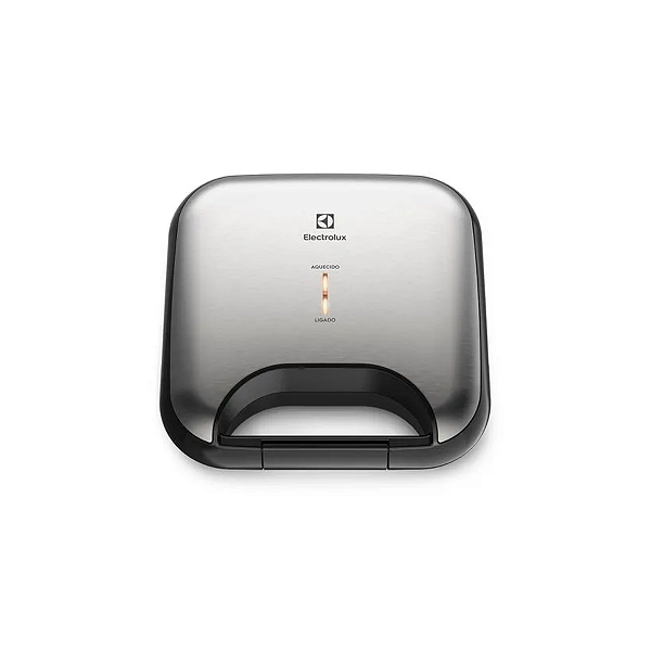 Sanduicheira Elétrica Grill Electrolux Efficient ESG20 Inox 220V - Placas Antiaderentes - 750W - Outlet Box
