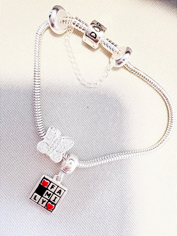 Pulseira para Berloque Prata 925