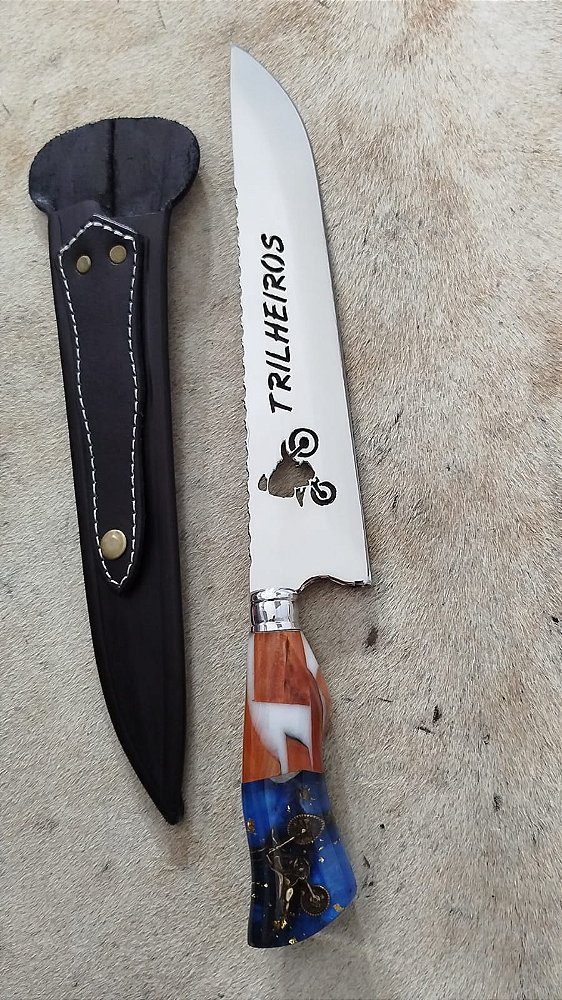 FACA ESTILO PICANHEIRA AÇO CIRÚRGICO